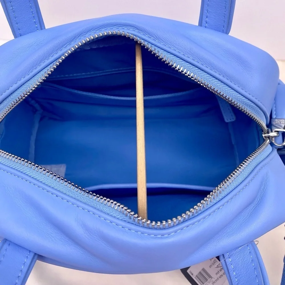Kate Spade Puffed Satchel Crossbody Blue